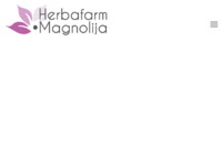Frontpage screenshot for site: (http://www.herbafarm-magnolija.hr)