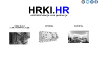 Frontpage screenshot for site: (http://www.hrki.hr)