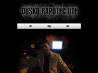 Frontpage screenshot for site: Duško Rapotec Ute (http://www.rapotec.com)