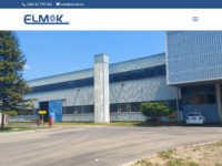 Frontpage screenshot for site: Elmok d.o.o. (http://www.elmok.hr)
