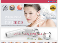 Frontpage screenshot for site: Poliklinika Edumed (http://www.edumed.hr)