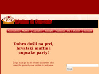 Frontpage screenshot for site: hrvatski muffin i cupcake party (http://www.muffincup.xtreemhost.com)