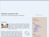 Frontpage screenshot for site: Pakoštane apartmani Vulin (http://www.vulinpakostane.com)