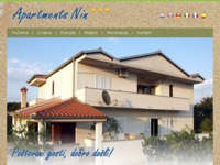 Frontpage screenshot for site: Apartmani Nin (http://www.apartments-nin.com/)