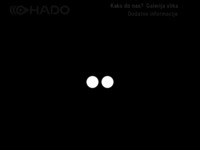 Frontpage screenshot for site: Hado dizajn studio (http://www.hado.hr)