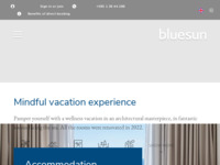 Frontpage screenshot for site: Bluesun Hotel Soline Brela (http://www.hotelsolinebrela.com)