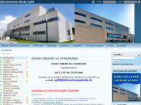 Frontpage screenshot for site: (http://www.ss-zdravstvena-st.skole.hr/)