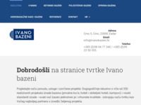 Frontpage screenshot for site: (http://www.ivanobazeni.hr)