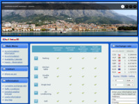 Frontpage screenshot for site: Apartmani Rudež, Makarska (http://www.apartmani-rudez.com)