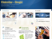 Frontpage screenshot for site: Električar - Strujić (http://www.elektricar-strujic.com)