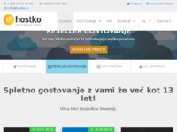 Frontpage screenshot for site: (http://www.hostko.hr)