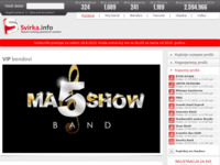 Frontpage screenshot for site: (http://www.svirka.info)