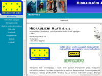 Frontpage screenshot for site: (http://www.hidraulicnialati.hr)