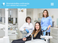 Frontpage screenshot for site: Stomatološka ordinacija mr. sc. Jadranka Laus, dr. stom. (http://www.zubarica.com.hr/)