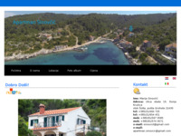 Frontpage screenshot for site: Apartmani Sinovčić (http://www.apartments-sinovcic.com/)