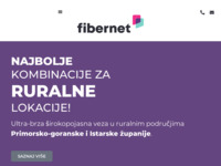 Frontpage screenshot for site: Fibernet d.o.o. (http://www.fibernet.hr)