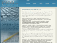 Frontpage screenshot for site: Specto d.o.o. (http://www.specto.hr)