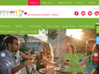 Frontpage screenshot for site: Etno Art Travel - Turistička agencija (http://www.etnoart-travel.com)