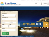 Frontpage screenshot for site: Danex smještaj i ljetovanje (http://www.hrvatska-danexumag.hr/)