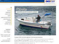 Frontpage screenshot for site: (http://www.inoplast-labin.hr)