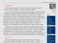 Frontpage screenshot for site: (http://www.dario-ljubesic.iz.hr/ged/)