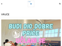 Frontpage screenshot for site: Društvo Naša djeca Dugo Selo (http://www.dnd-dugoselo.hr)
