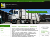 Frontpage screenshot for site: Stambeno komunalno gospodarstvo d.o.o. (http://www.skg-ogulin.hr/)
