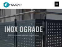Frontpage screenshot for site: Polivar Inox (http://polivar-inox.hr)