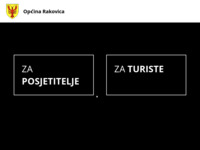 Frontpage screenshot for site: Turistička zajednica općine Rakovica (http://www.rakovica.hr)