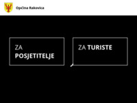 Frontpage screenshot for site: Turistička zajednica općine Rakovica (http://www.rakovica.hr)