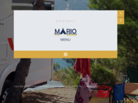 Frontpage screenshot for site: Kamp Mario, Bol, Brač (http://www.kampmario-bol.com)