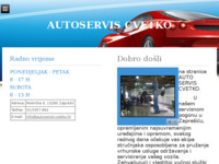 Frontpage screenshot for site: (http://www.autoservis-cvetko.hr)