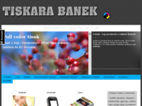 Frontpage screenshot for site: Tiskara Banek (http://www.tiskara-banek.hr/)
