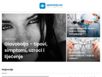 Slika naslovnice sjedišta: Portal za zdravlje očiju i vida (http://www.optometrija.net)