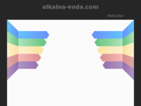 Frontpage screenshot for site: Alkalna-voda (http://www.alkalna-voda.com)