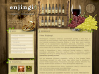 Frontpage screenshot for site: Vinogradarstvo i vinarstvo Enjingi (http://www.enjingi.hr)