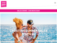 Frontpage screenshot for site: 2. ljetni salsa festival (http://www.crosalsafestival.com)