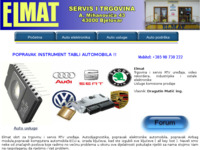 Frontpage screenshot for site: Elmat (http://www.elmat.hr)
