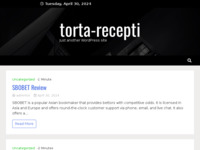 Frontpage screenshot for site: Recepti za torte (http://www.torta-recepti.com)