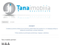 Frontpage screenshot for site: (http://www.tana-imobilia.hr)