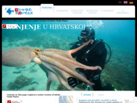 Frontpage screenshot for site: Ronjenje u Hrvatskoj (http://www.ronjenjehrvatska.com)
