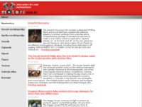 Frontpage screenshot for site: Motori - portal (http://www.motori.com.hr)