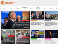 Frontpage screenshot for site: Dnevno.hr (http://www.dnevno.hr)