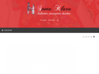 Frontpage screenshot for site: (http://www.kpdsvetaklara.hr/)