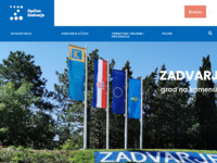Frontpage screenshot for site: Službene stranice Općine Zadvarje (http://www.zadvarje.hr)
