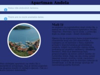 Frontpage screenshot for site: (http://www.apartmani-andjela.com)