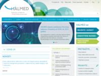 Frontpage screenshot for site: HALMED - Agencija za lijekove i medicinske proizvode (http://www.halmed.hr/)