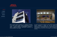 Frontpage screenshot for site: Area projektiranje (http://www.area.hr)
