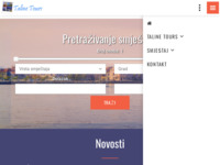 Frontpage screenshot for site: Turistička agencija Taline (http://www.taline.hr)