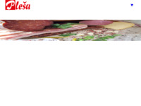 Slika naslovnice sjedišta: Pleša-obrt za preradu mesa (http://www.plesa-obrt.hr)